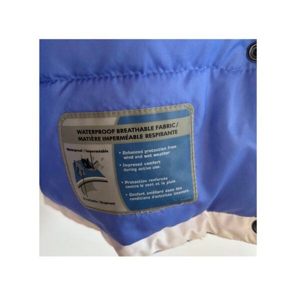 Columbia Women's Winter Jacket Size 1X Waterproof Blue & White - Picture 6 of 14